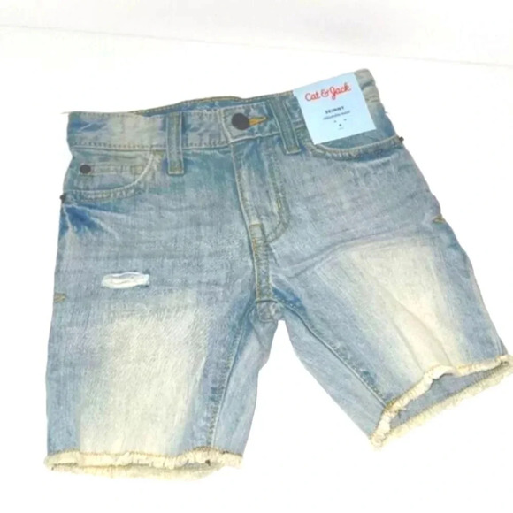 STRETCH Denim Shorts - Picture 1 of 3